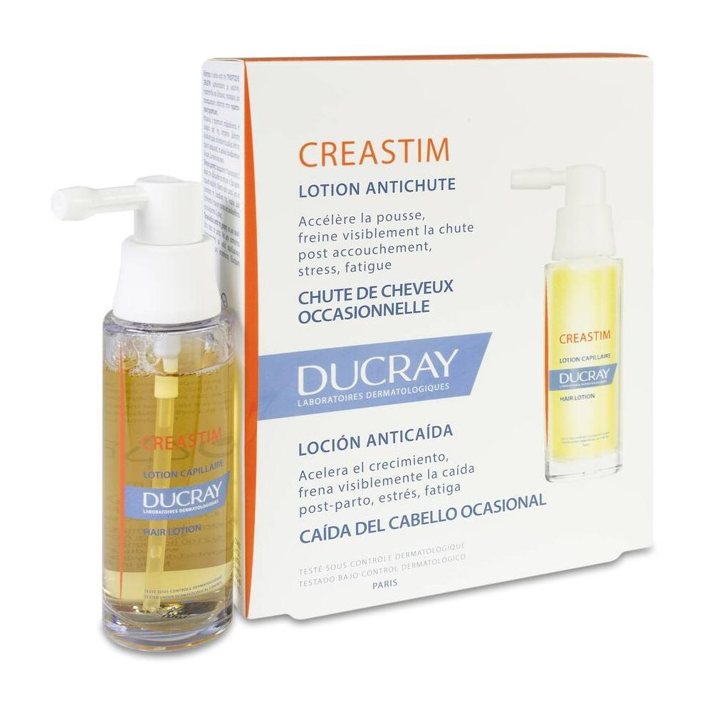 Ducray Creastim Loción Anticaída, 2 Frascos X 30 Ml
