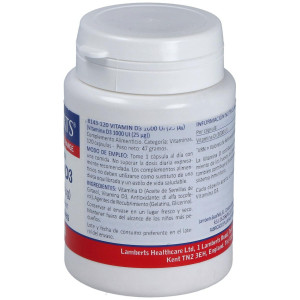 Vitamina D3 1000 Ui (25Μg) 120 Cápsulas