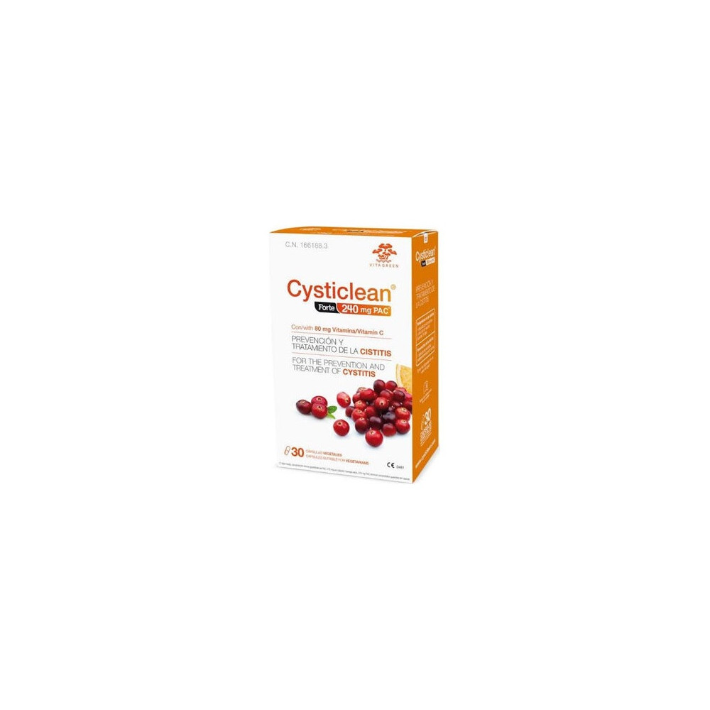 Cysticlean Forte 240 Mg, 30 Cápsulas