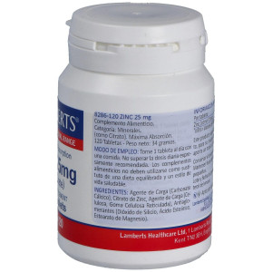 Lamberts Zinc 25Mg 120Comp