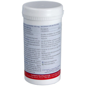 Lamberts L Glutamina 500 Mg90 Cap