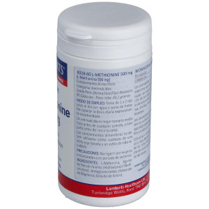 Lamberts L-Metionina 500Mg 60 Caps