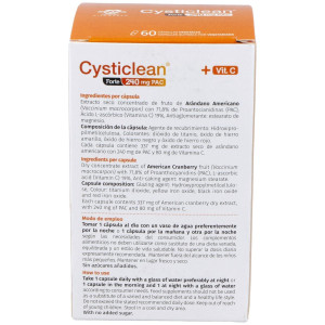Cysticlean Forte 240 Mg, 30 Cápsulas
