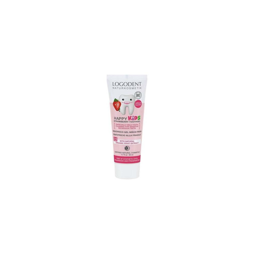 Logona Dentifrico Niños Fresa Gel 50Ml