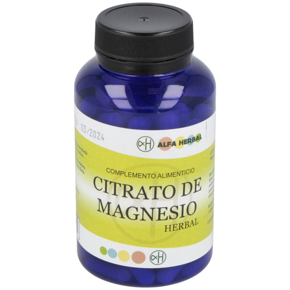 Alfa Herbal Citrato De Magnesio 90Caps