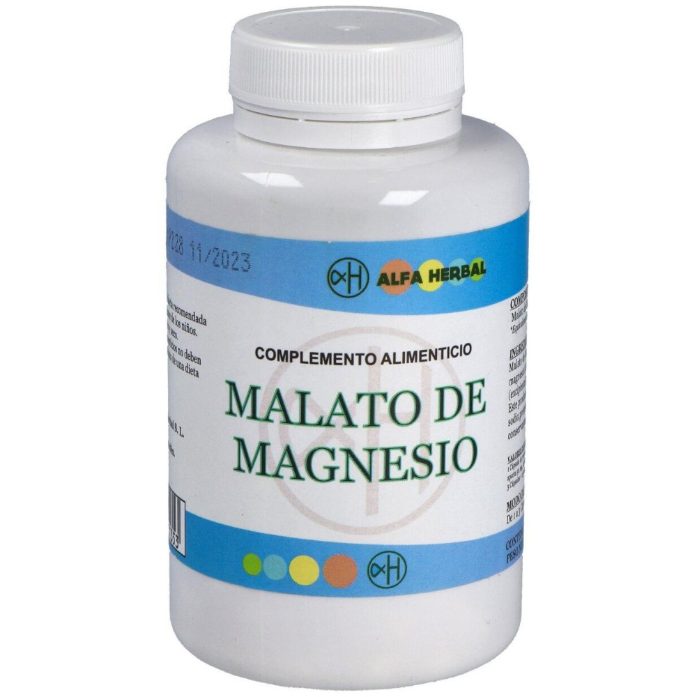 Alfa Herbal Malato De Magnesio 90Caps