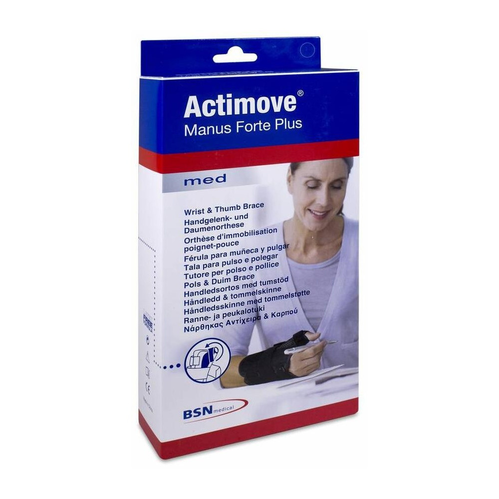 Actimove Manus Forte Plus Med Muñequera Derecha S/M 1Ud