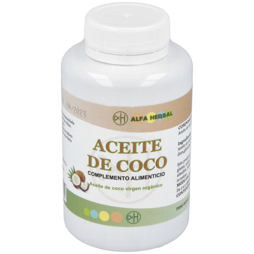 Alfa Herbal Aceite De Coco 120Caps