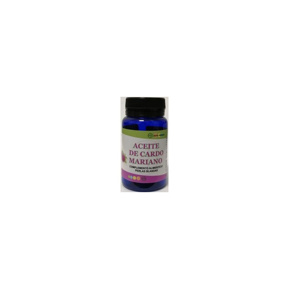 Alfa Herbal Aceite De Cardo Mariano 60Caps