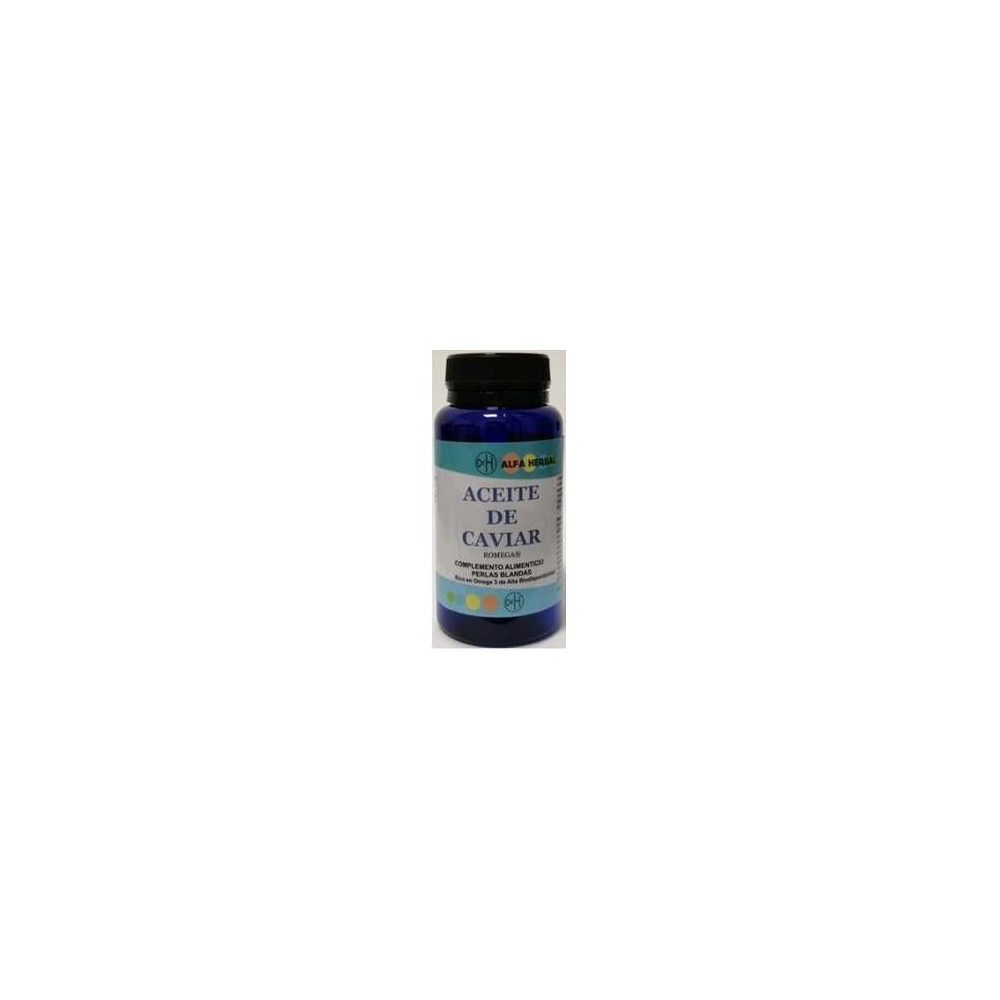Alfa Herbal Aceite De Caviar Romega 50Caps