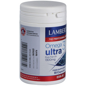 Omega 3 Ultra Aceite De Pescado Puro 1300Mg 60 Cápsulas