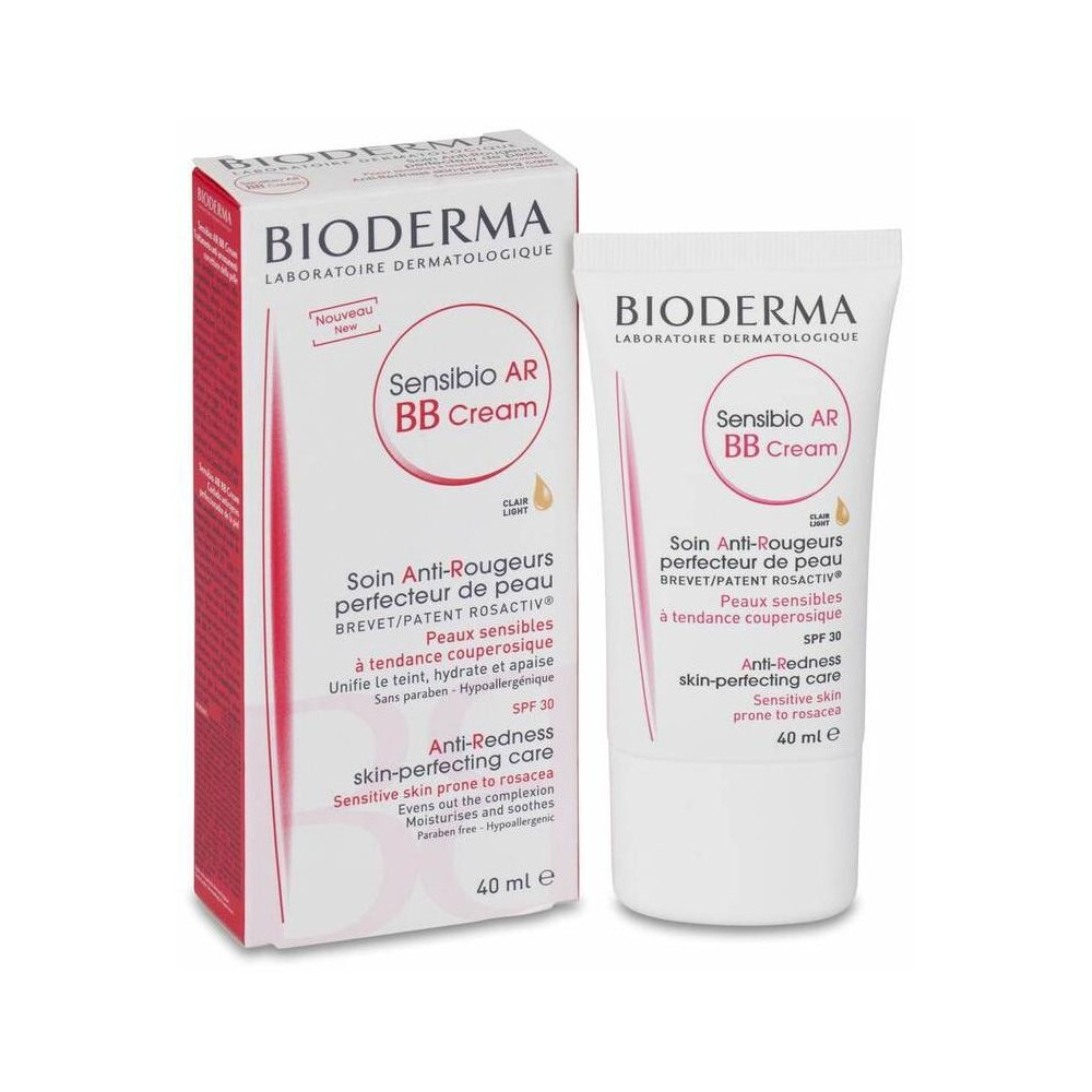 Sensibio Ar Bb Cream Spf30 Perfeccionador Dermatológico Bioderma