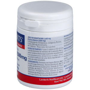 Lamberts Espino Blanco 2500Mg 60 Comprimidos