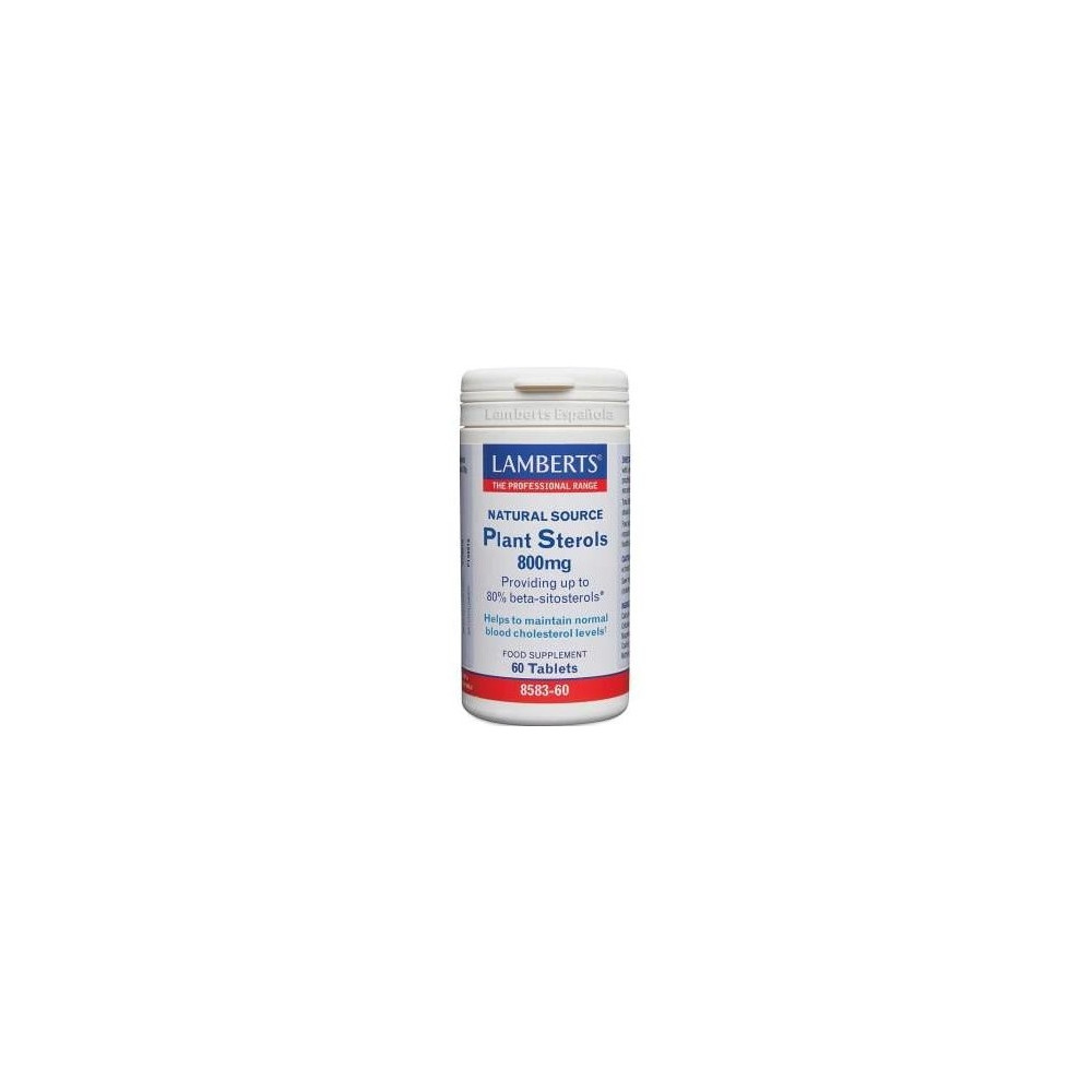 Esteroles Vegetales (Plant Sterols) 800Mg. 60Comp.