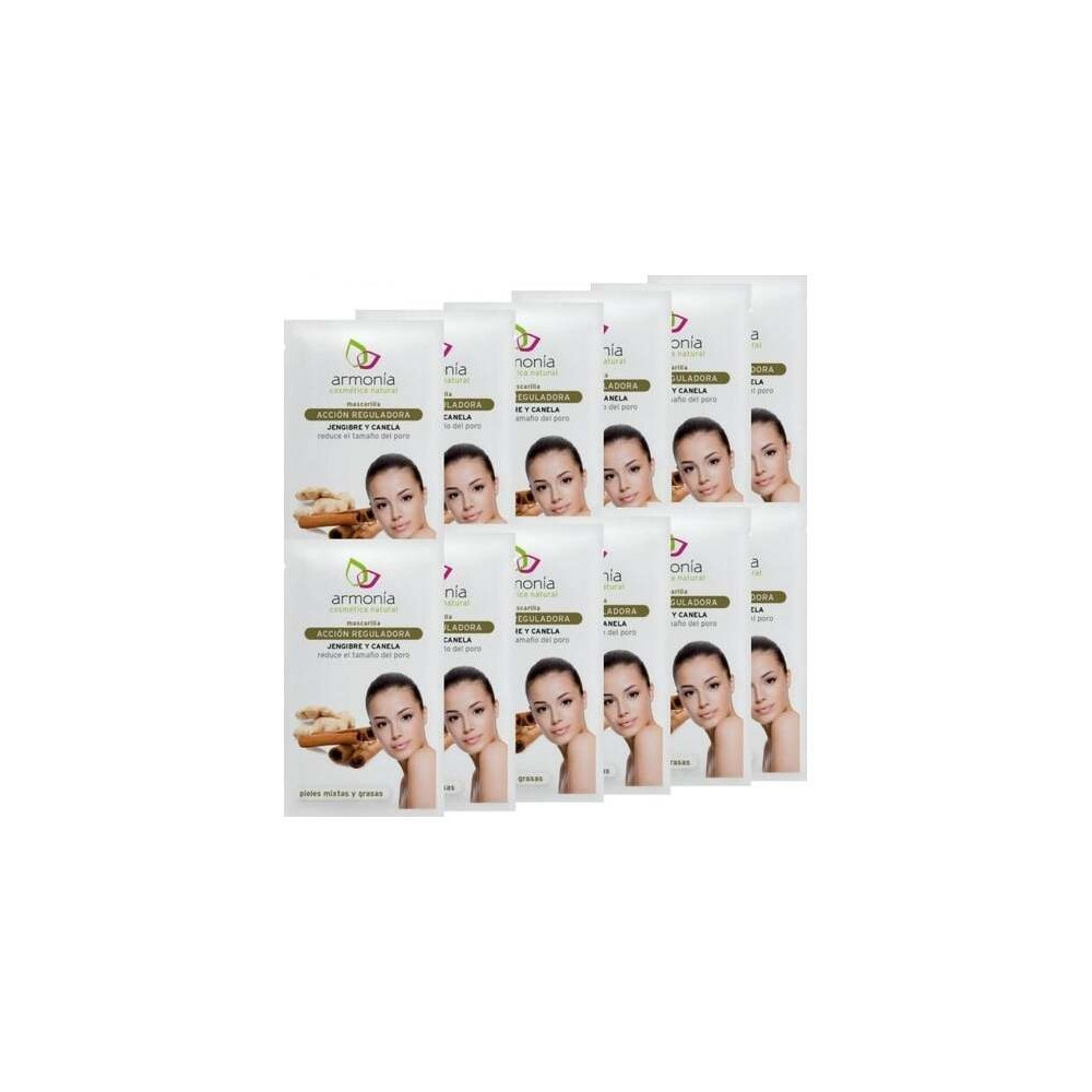 Armonia Mascarilla Reguladora Jengibre Canela 12X10G