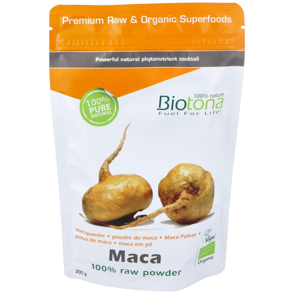 Biotona Maca En Polvo Raw Superfood Bio 200G