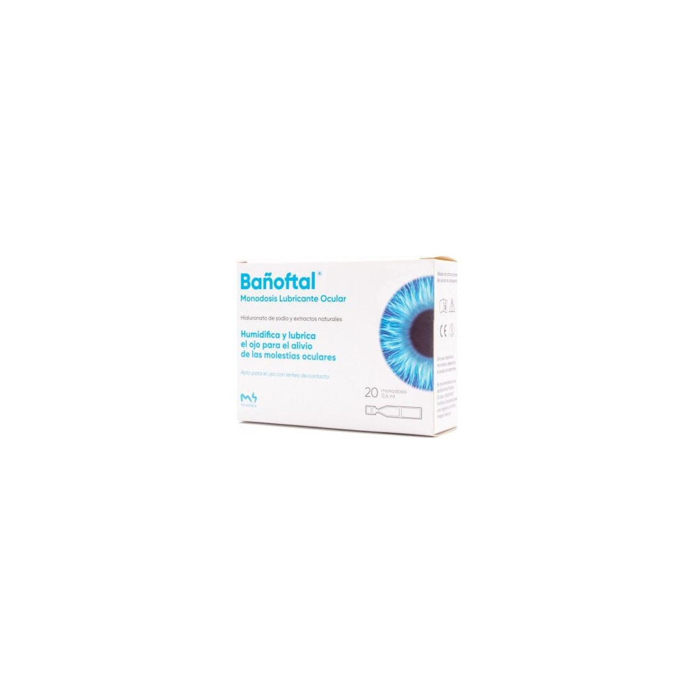Bañoftal Gotas Oftálmicas Monodosis, 20 Uds