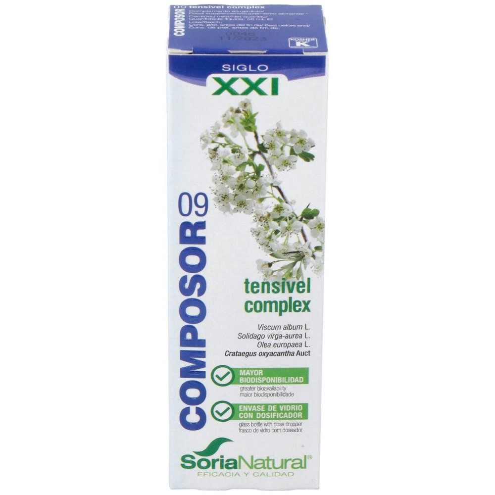Soria Natural Composor 09 - Tensivel Complex 50Ml