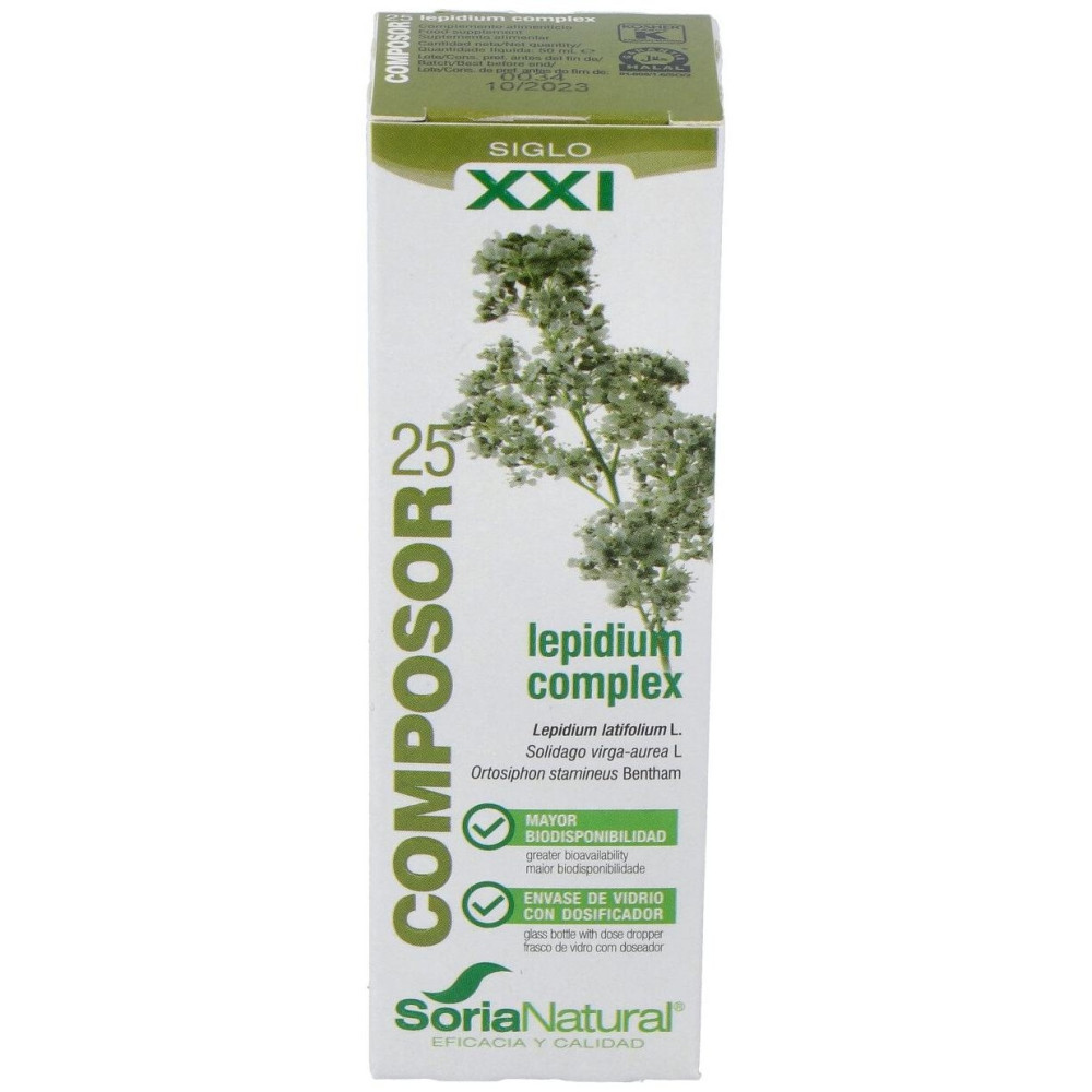 Soria Natural Composor 25 - Lepidium Complex 50Ml