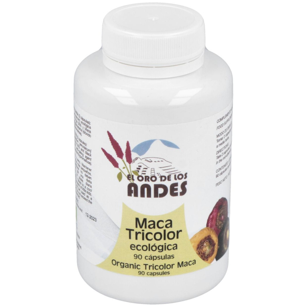 El Oro De Los Andes Maca Tricolor 700 Mg 90 Caps Bio