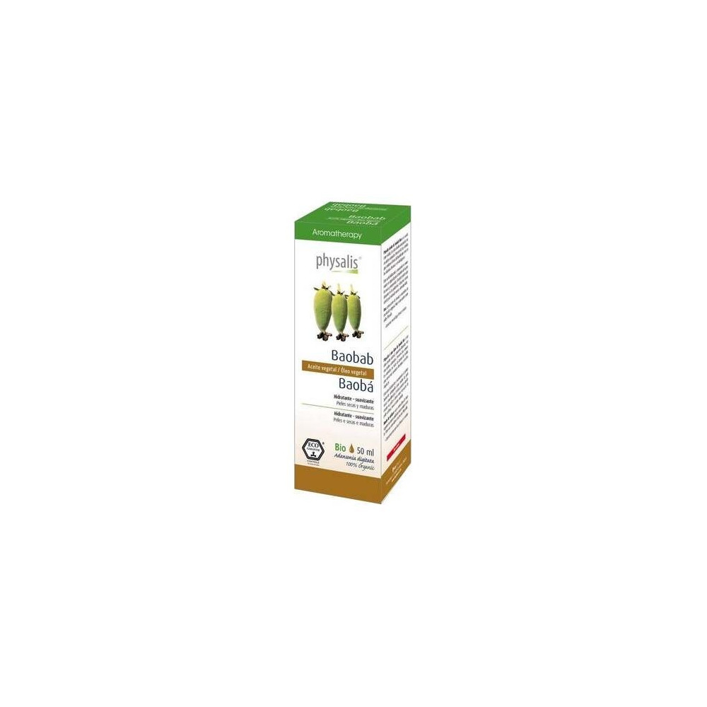 Physalis Aceite Vegetal De Baobab Bio 50Ml