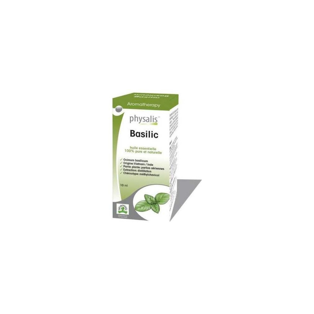 Physalis Aceite Esencial De Albahaca Bio 10Ml