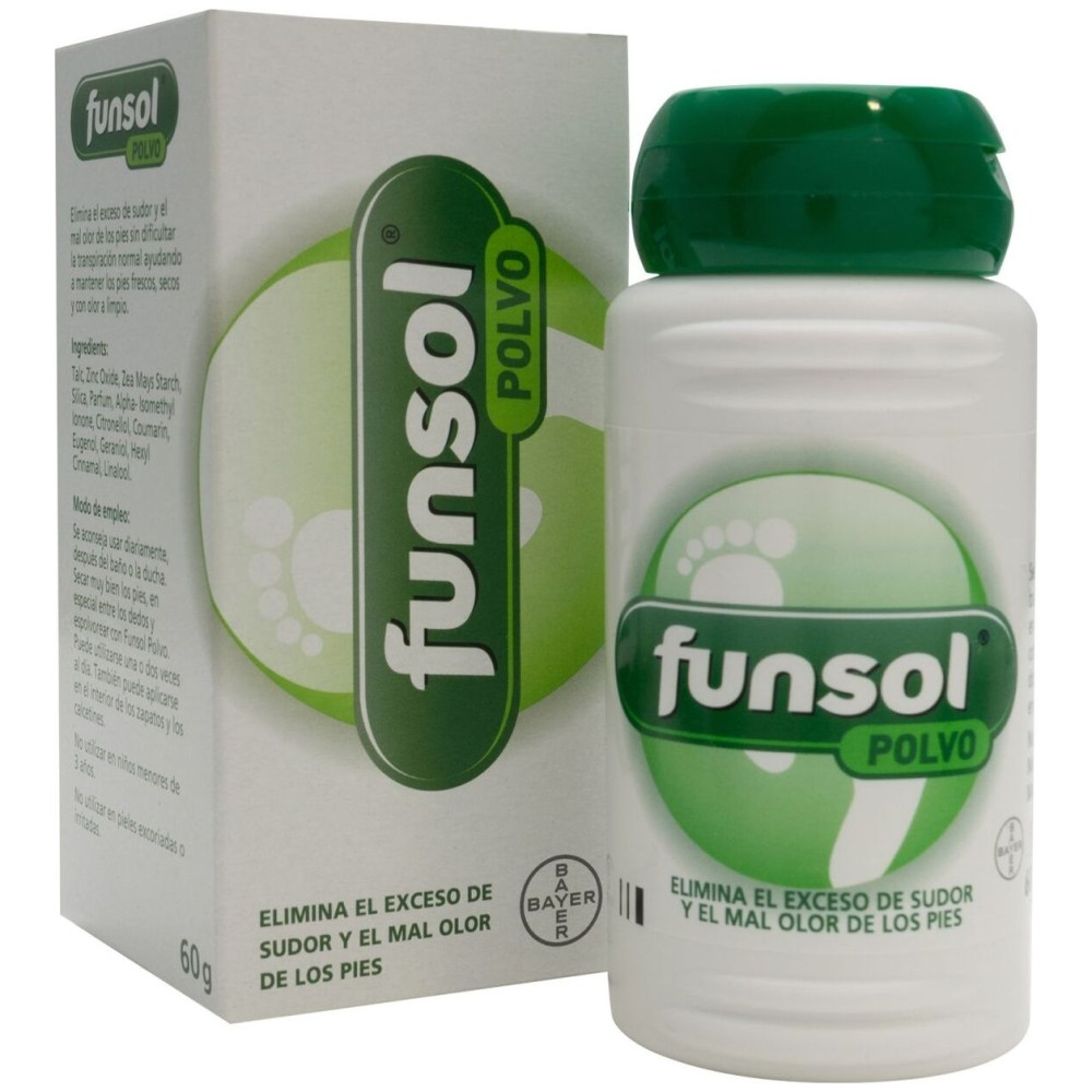 Funsol Desodorante En Polvo Pies 60G