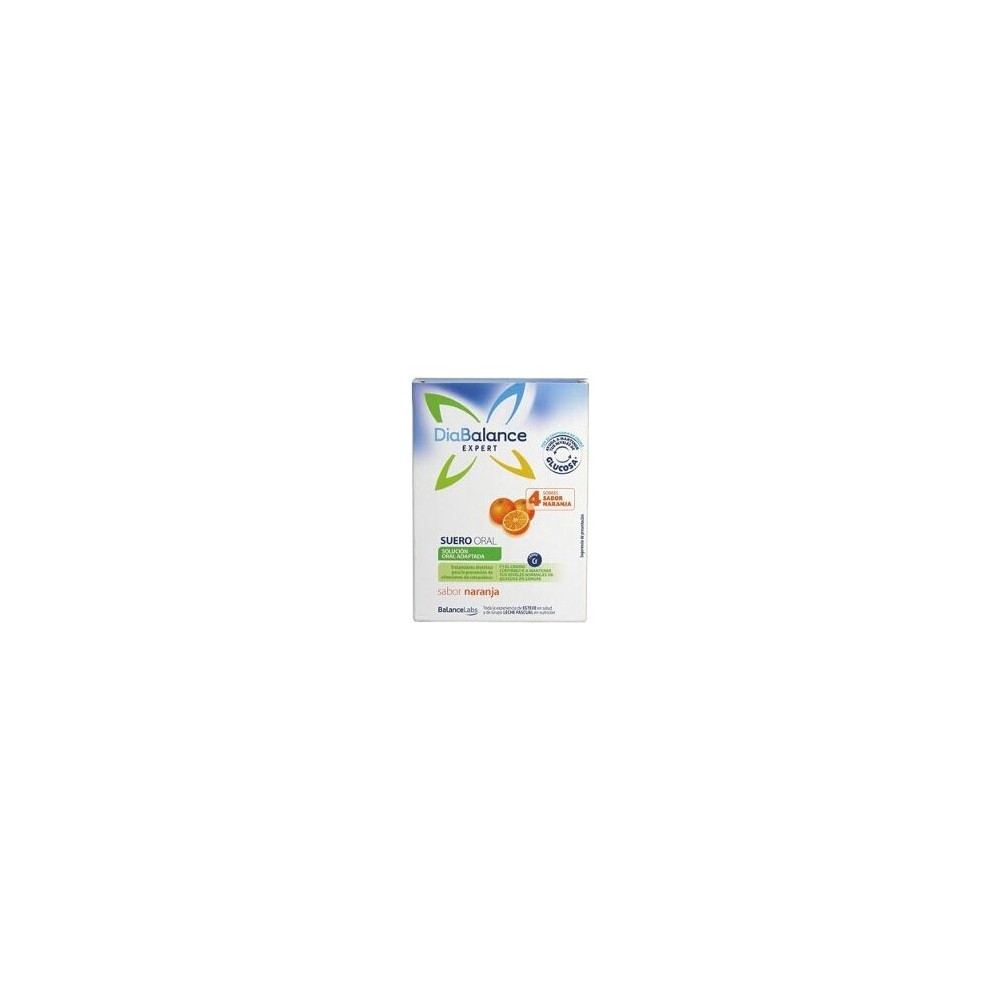 Diabalance Expert Suero Oral Naranja 4 Sobres