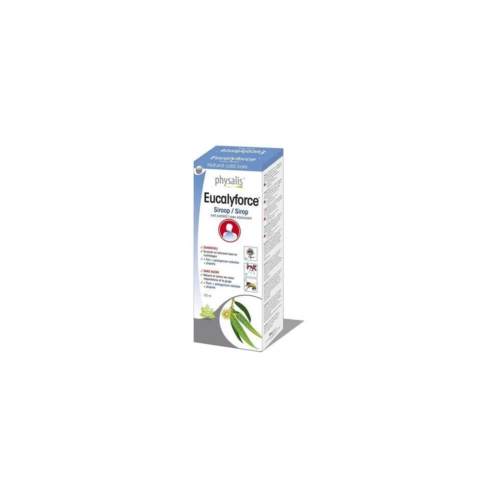 Physalis Eucalyforce Jarabe Sin Azucar 150Ml