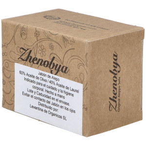 Zhenobya Jabón De Alepo 94% Aceite De Oliva 6% Laurel Bio 200G