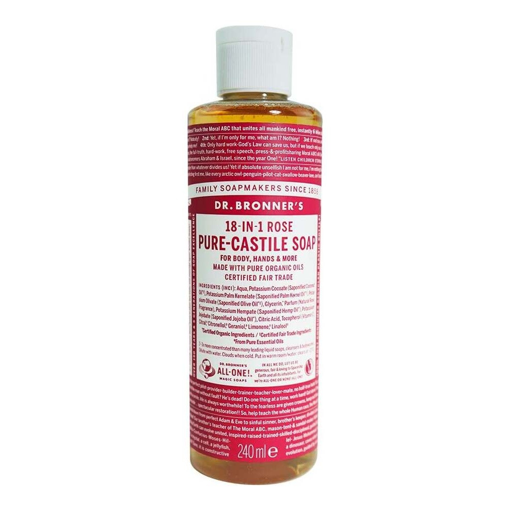 Dr. Bronner'S Jabón Líquido Rosas Bio 240Ml