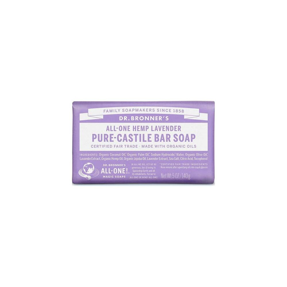 Jabon En Pastilla Lavanda 140Gr.