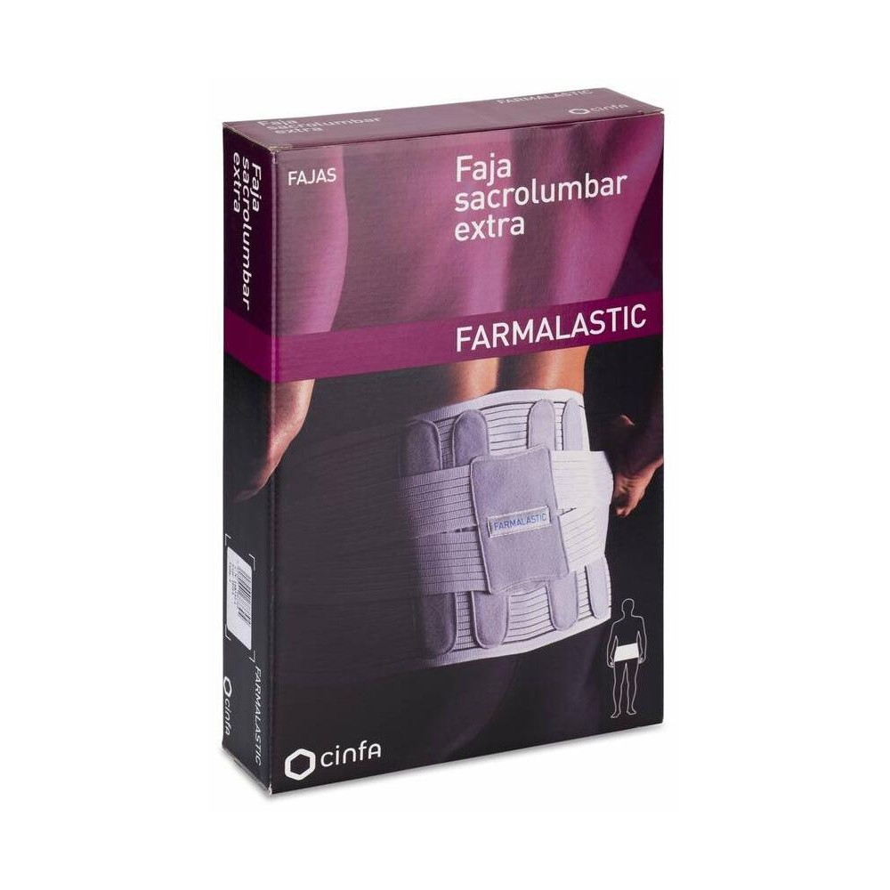 Farmalastic Faja Sacrolumbar Extra Talla 4, 1 Ud