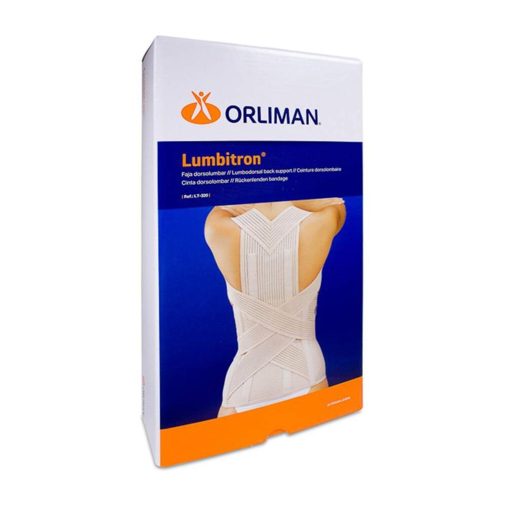 Orliman Faja Dorsolumbar Lumbitron Lt-320 Talla 4 1 Unidad