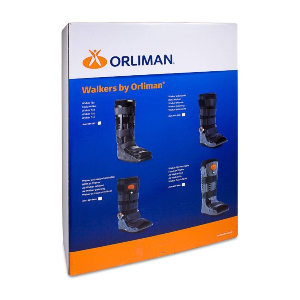 Orliman Walker Fijo Alto Ref. Est-087 Talla 3 N° 42-46, 1 Unidad
