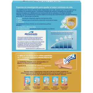 Almirón Galletitas Advance Nuevo Pack Sin Gluten, 250 G