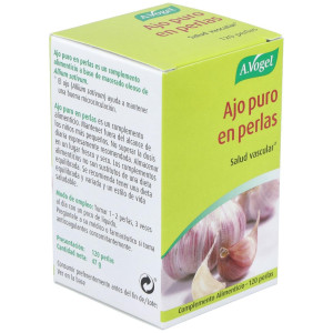 A. Vogel Ajo Puro En Perlas 120Uds