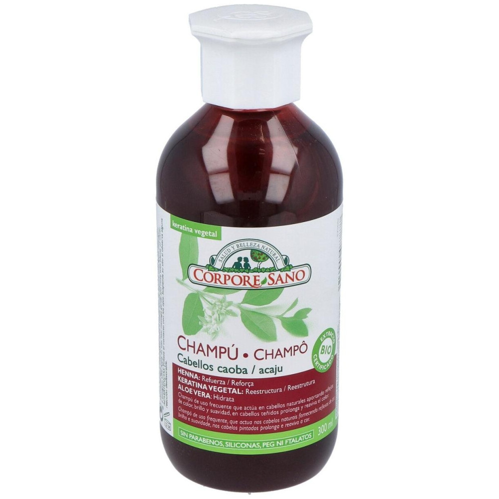 Corpore Sano Champu Cabellos Caoba 300 Ml Bio