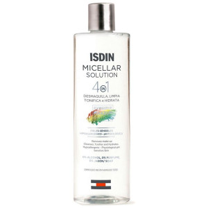 Isdin Micellar Solution Limpieza Facial Hidratante, 500 Ml