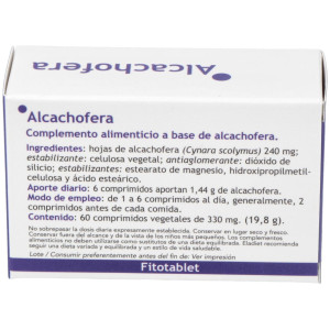 Fitotablet Alcachofera 60Comp