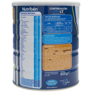 Nutribén® Leche De Continuación 800G