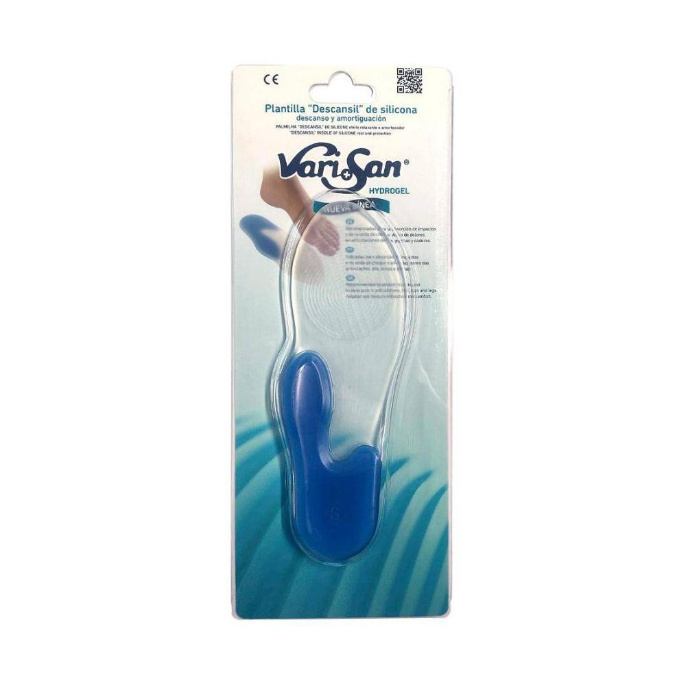 Vari+San Plantilla Hydrogel Descansil Talla Pequeña 2Uds