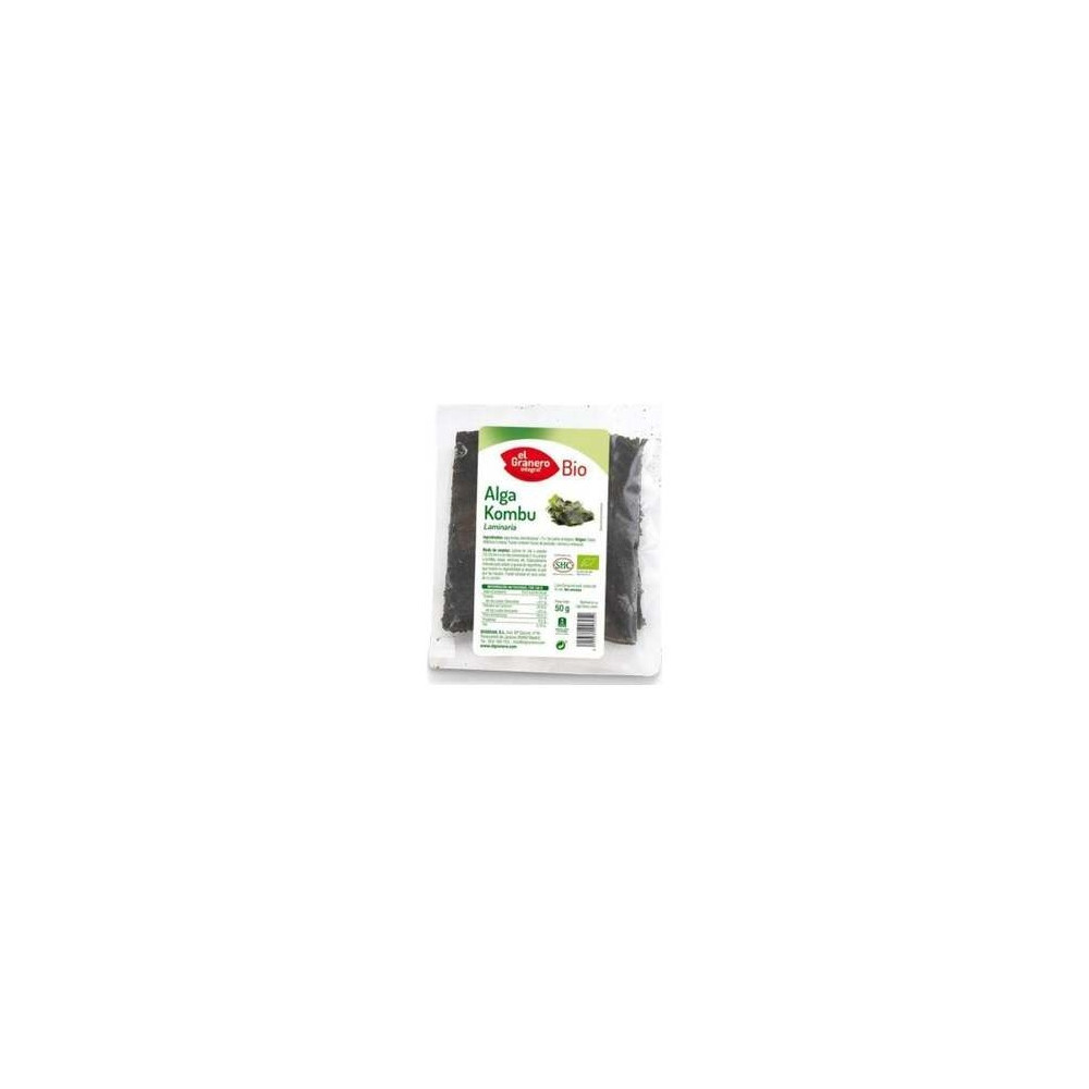 Granero Alimentacion Algas Kombu Bio 50 G