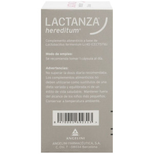 Lactanza Hereditum, 28 Cápsulas