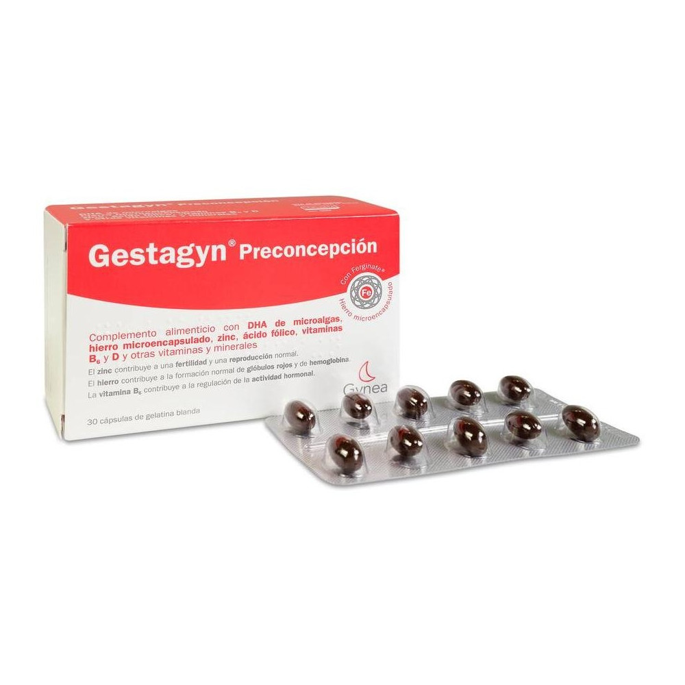 Gestagyn Preconcepcion Dha 30 Cápsulas
