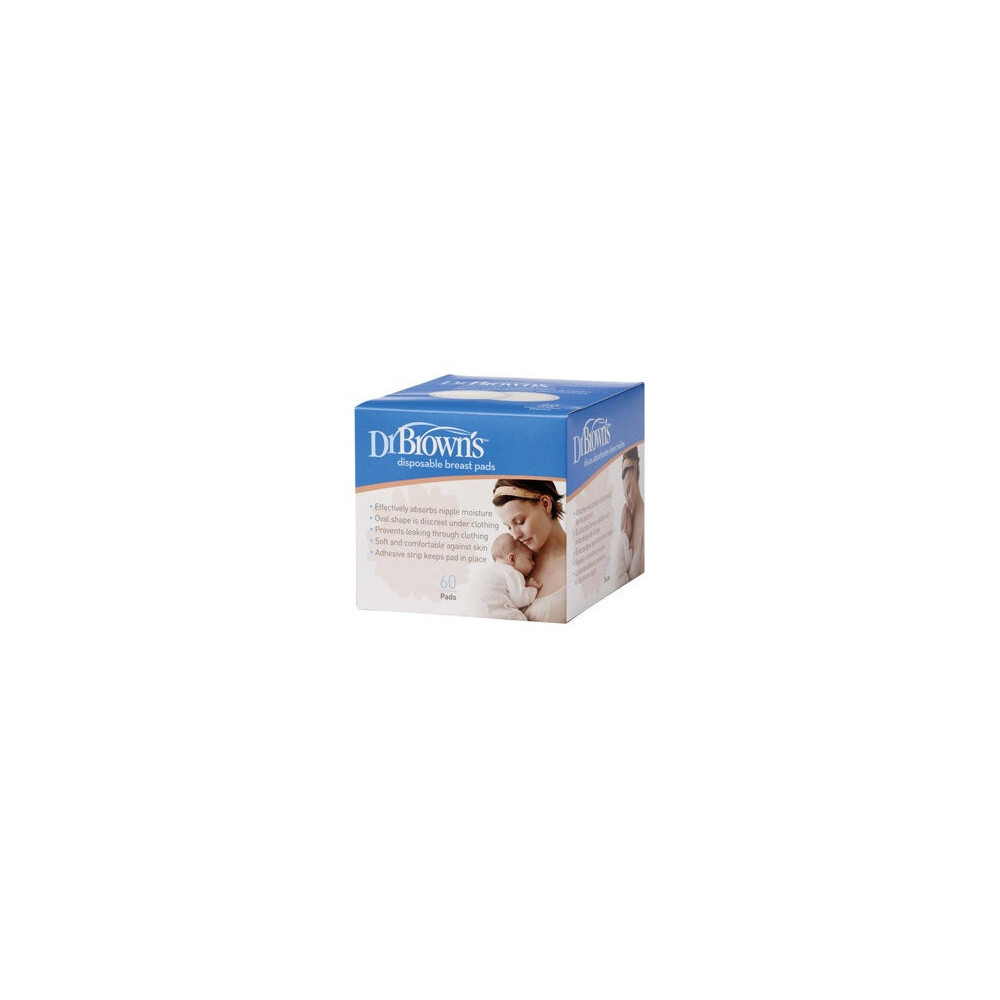 Dr. Brown'S Discos Absorbentes Desechables, 60 Uds