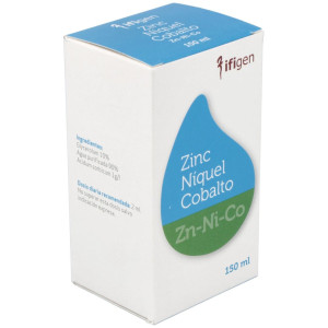 Zinc-Niquel-Cobalto (Zn-Ni-Co) Oligoelemento 150Ml