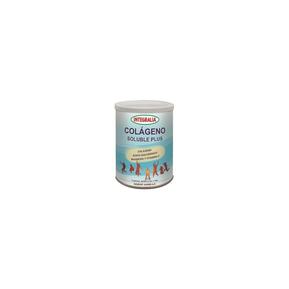 Integralia Colágeno Soluble Plus Hialurónico Magnesio Sabor Vainilla 300G