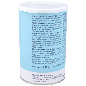 Integralia Colágeno Soluble Plus Hialurónico Magnesio Sabor Neutro 360G