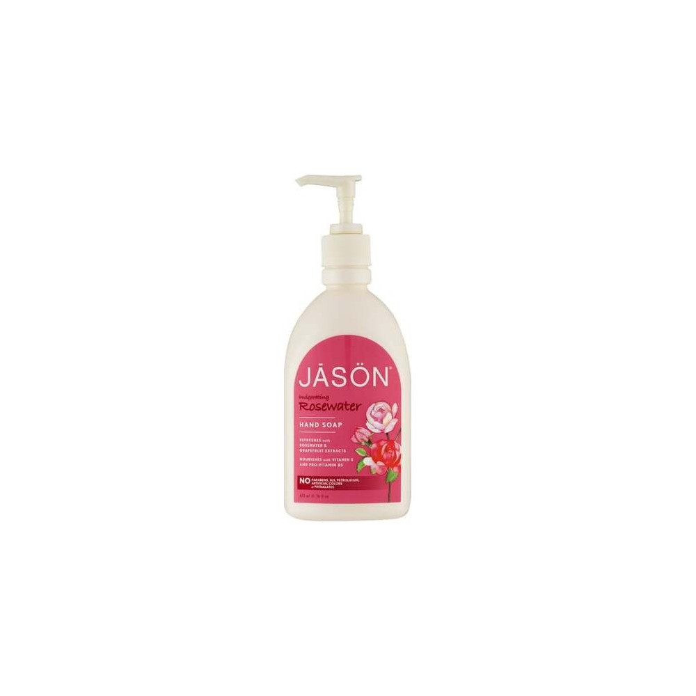 Satin Soap Jabon De Manos Agua De Rosas 473Ml.